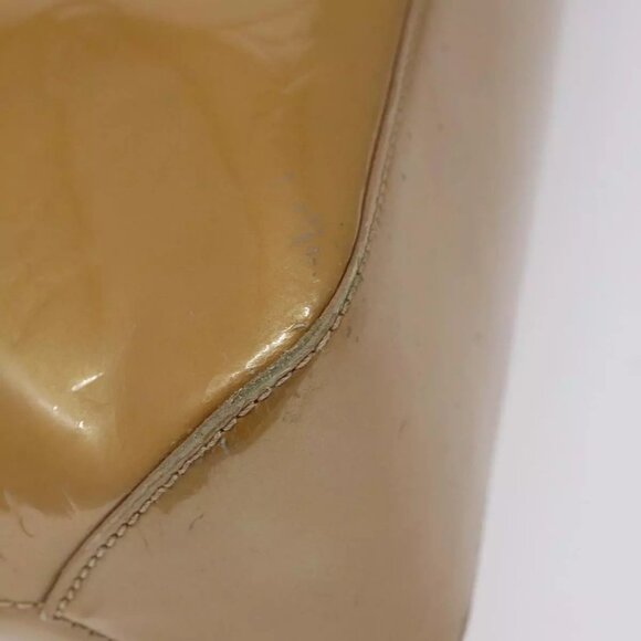 LOUIS VUITTON Monogram Vernis Brentwood Shoulder Bag Noisette M91511 Auth EC047 - Picture 5 of 16